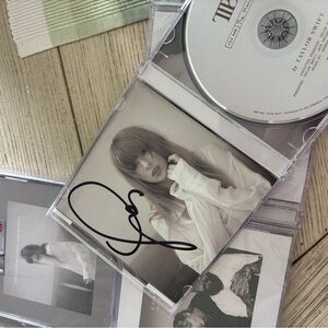 The Tortured Poets Department signed cd bundle